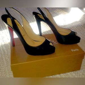 Louboutin Prive 120 Heal/Toe Size 9B